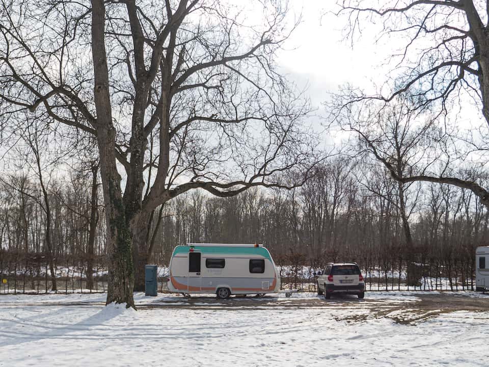 Camping im Winter