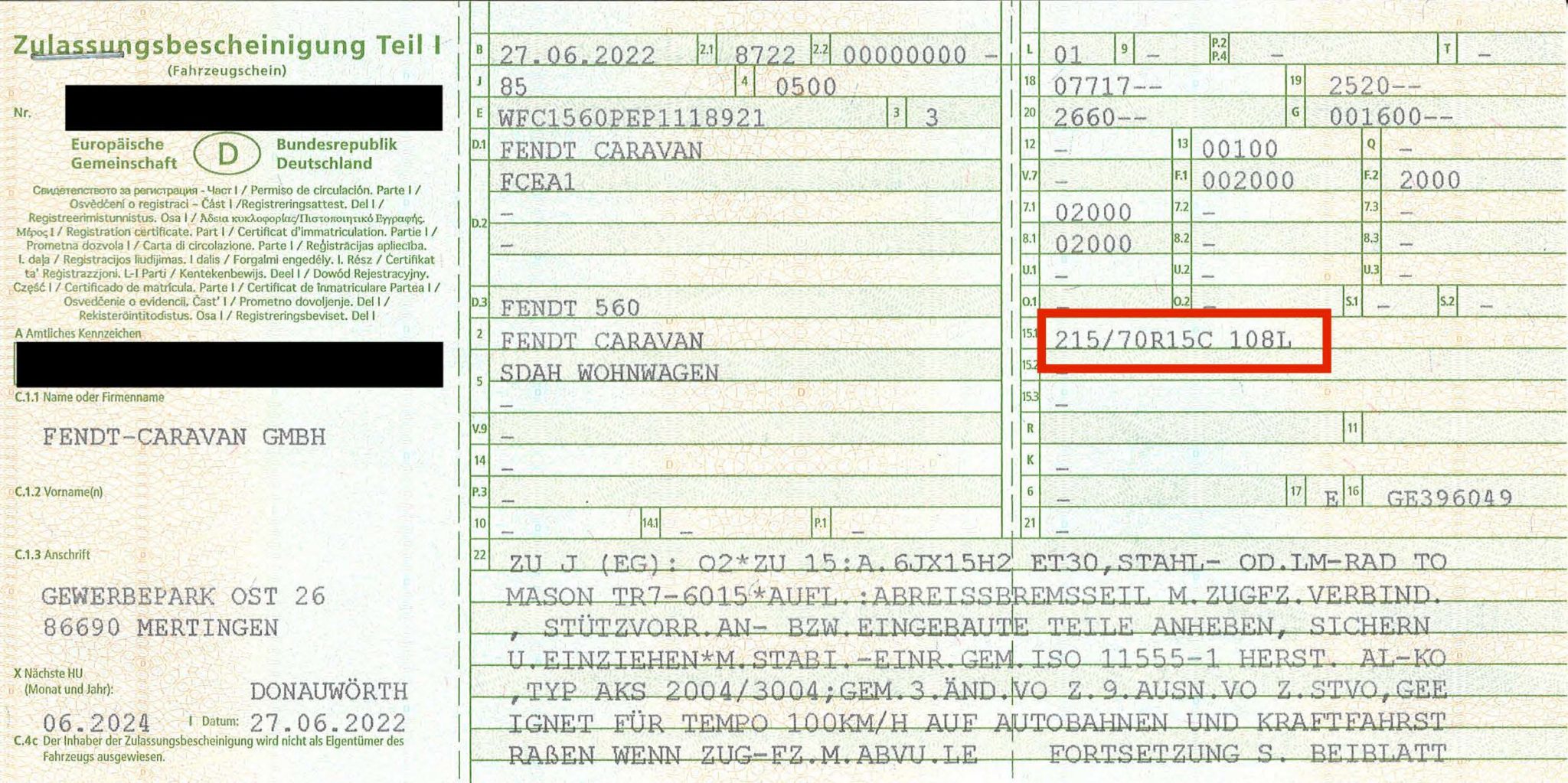 Die passenden Reifen für den Wohnwagen finden | Fendt Caravan Blog