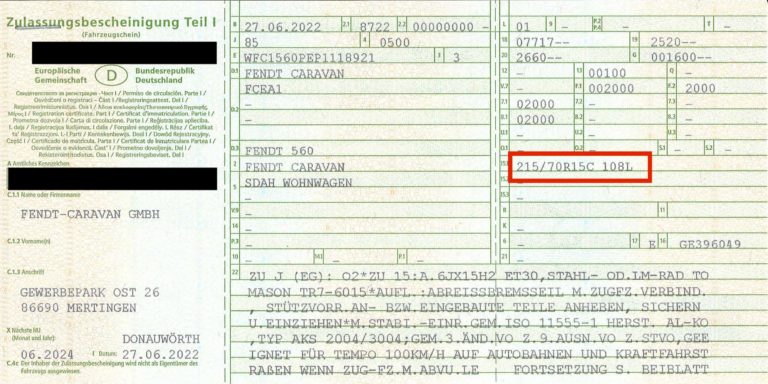 Die passenden Reifen für den Wohnwagen finden | Fendt Caravan Blog